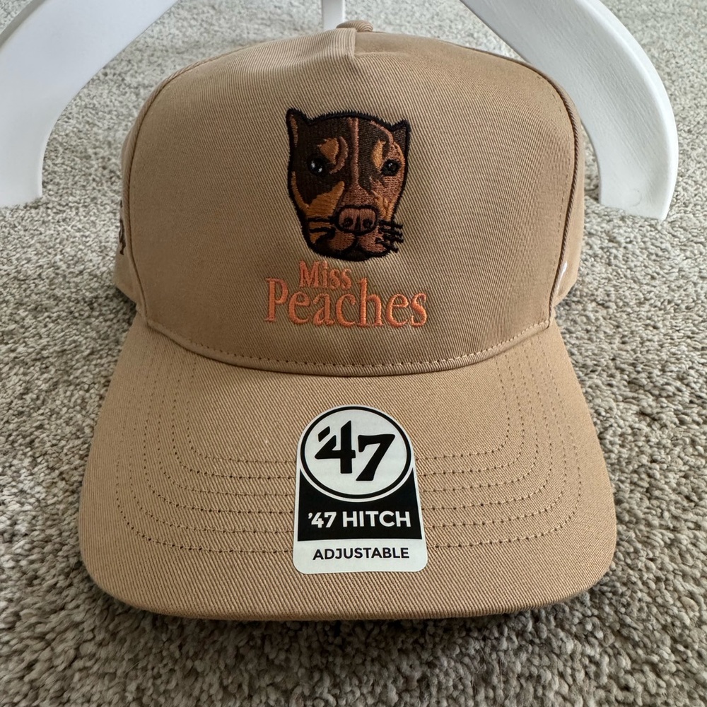 Miss Peaches Tan Adjustable Hat